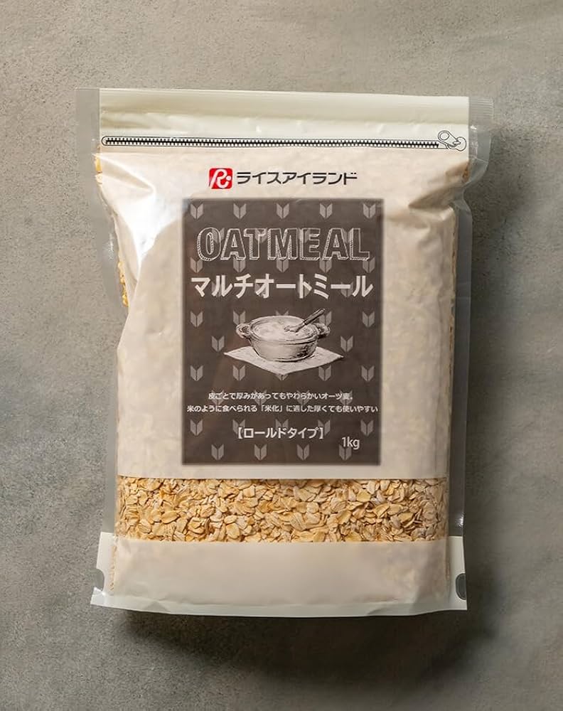 オートミール Amazon.co.jp: ライスアイランド オートミール 1kg×6袋